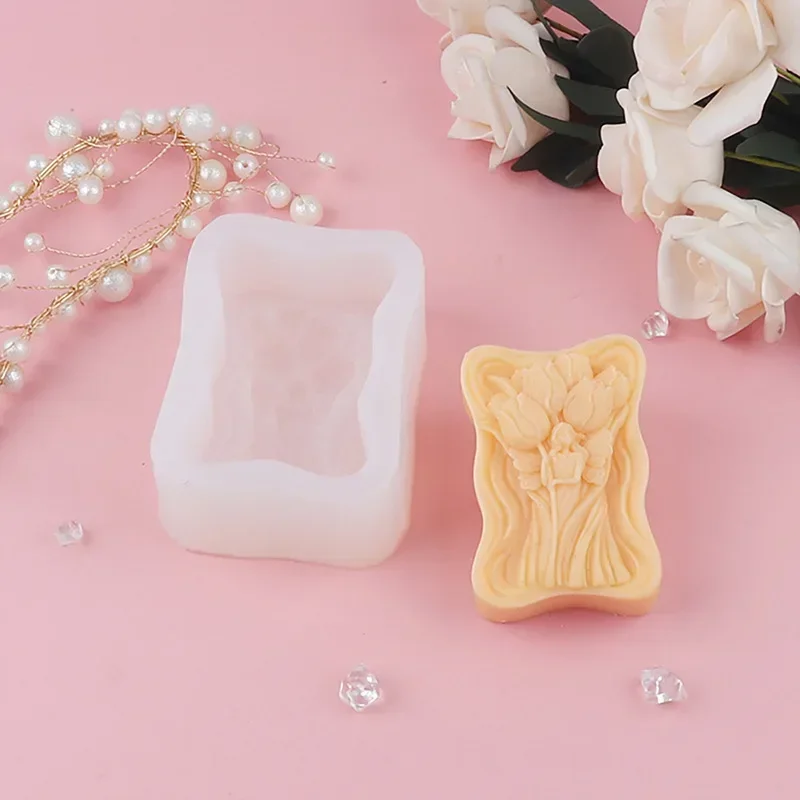 Multi-style Printed Soap Molds Flowers Peacock Butterfly Angel Mermaid Girl Silicone Mold DIY Aromatherapy Soap Handmade Gifts