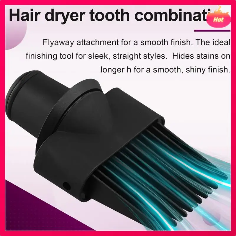 

AD-для Dyson, аксессуар для расчески с широкими зубьями, подходит для сверхзвукового фена Dyson, насадка свободного монтажа HD16