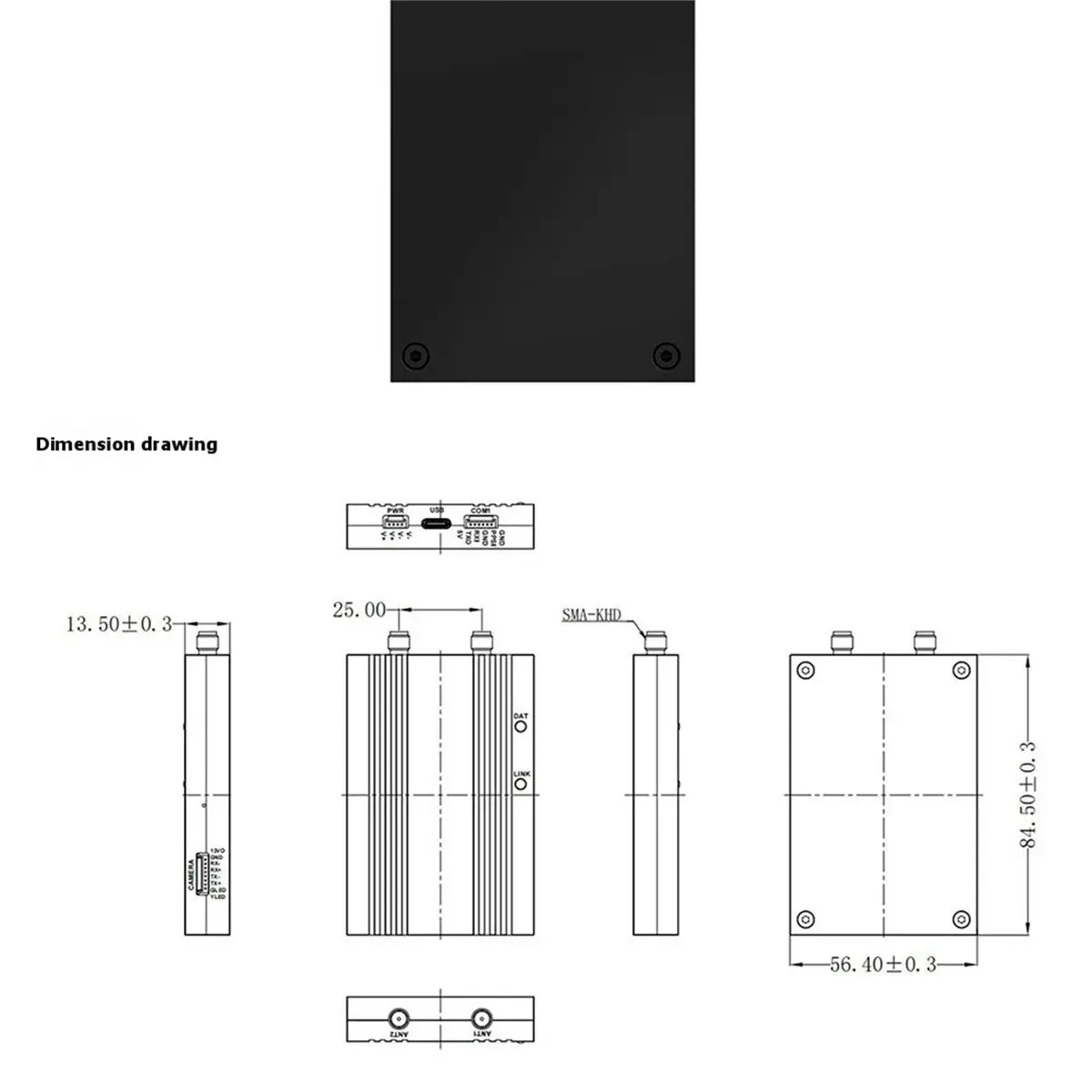New Electronics -231 for LoRa Spread Spectrum Module Point-to-Multi 433 Wireless Two-Way Data Transmission Radio
