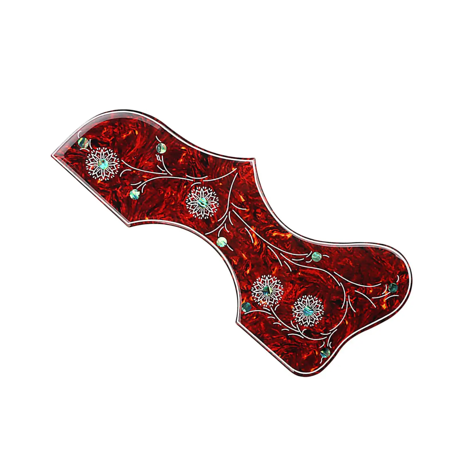 

Folk Acoustic Guitar Pickguard Parts Easy to Install Universal DIY Vintage Self