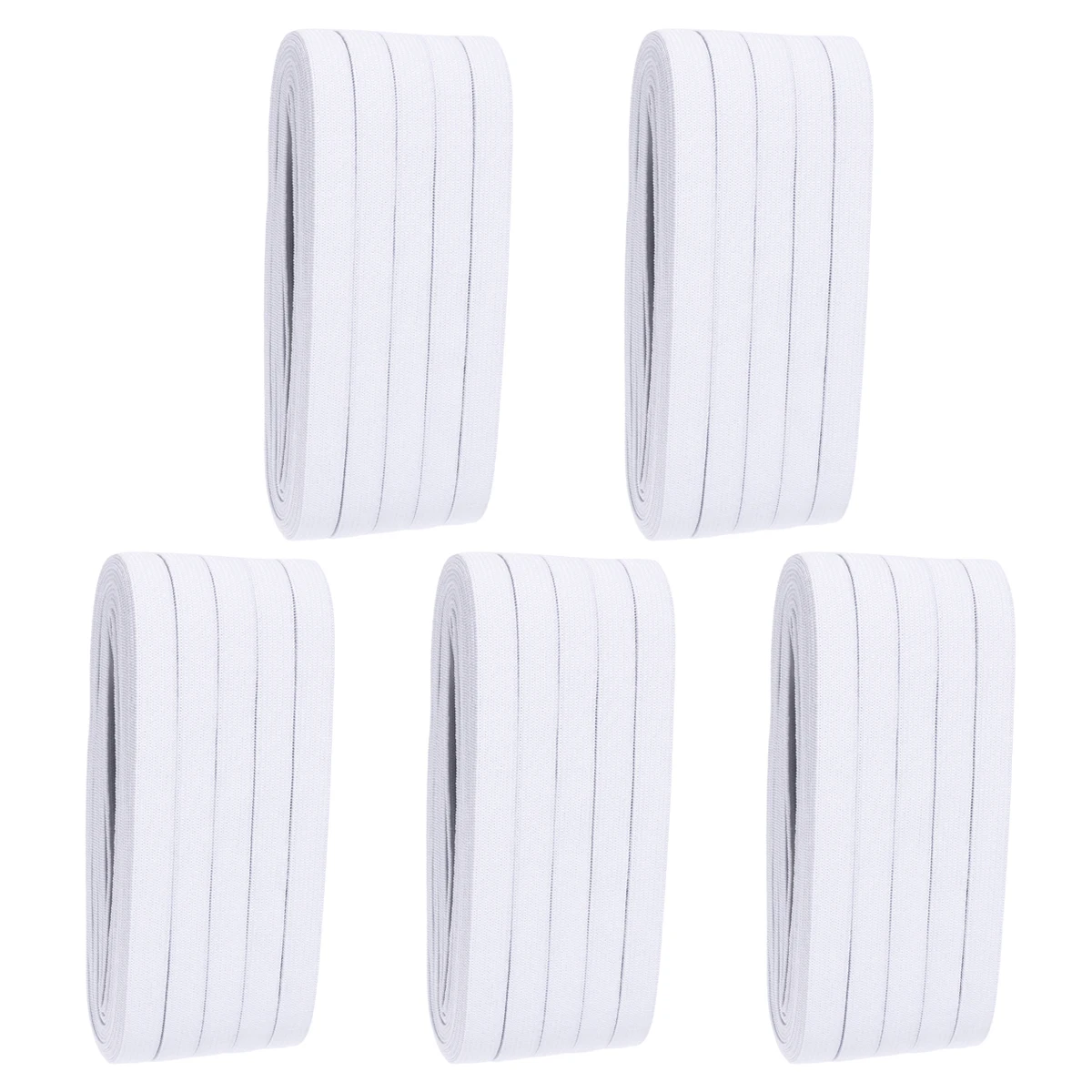 

Half Inch -Friendly Elastic Band Heavy Stretch Thickened High Elasticity DIY Sewing Knit Spool for Waistbands Sleeves