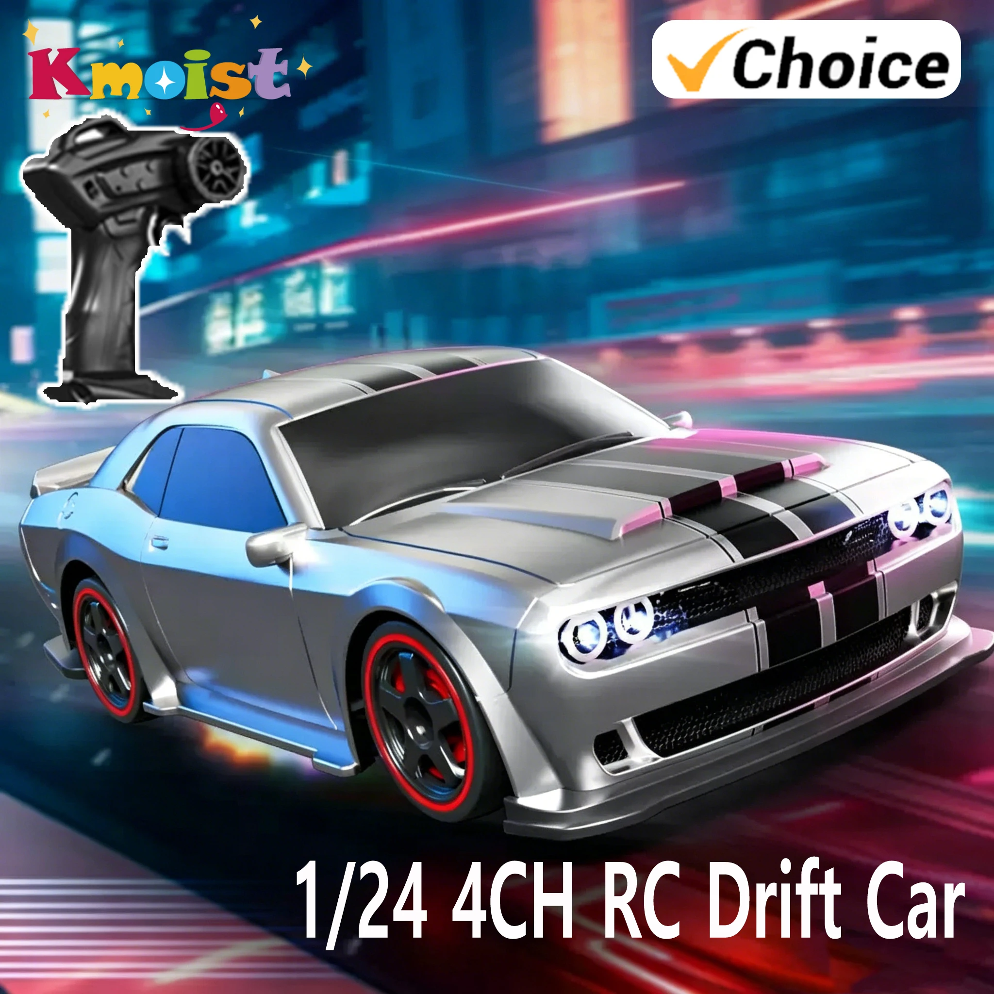 

1/24 4CH High speed Drift R/C Car Model Toy Remote Control Vehicle RC Racing Cars Toys for Boys Children Birthday Gifts