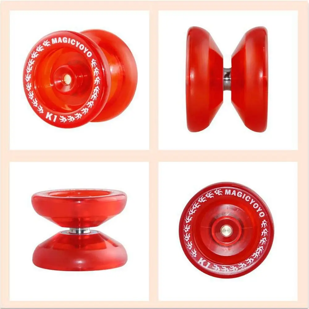 الأزياء 8 الكرة KK تحمل يويو K1 عالية السرعة الغزل سلسلة يو يو لعبة ABS المهنية يويو الكرة دخول المستوى #5