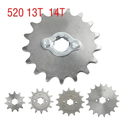 520#Chain Gear 12T 13T 14T Front Sprocket Pinion Motorcycle Accessories For KTM SX SXF XC XCF For Honda CRF150 CRF230 F 03-19