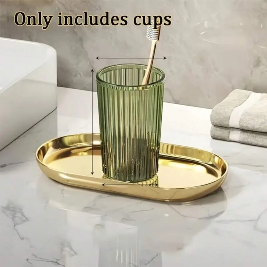 

Local Shipping-Toothbrushes, Facial Wash, Travel, Bathroom Items - Couple'S Brush Cup Set.-Japanese-Style Home Essentials - Han
