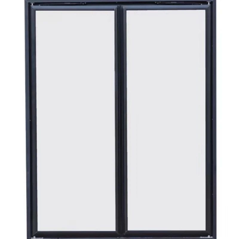 Walk-In Cooler Glass Door Glass Refrigerator Display Door with Aluminum Frame and V-Shaped Light Emitting Diode