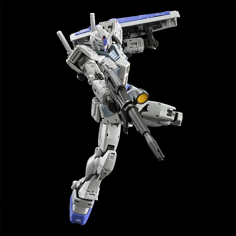 En Stock, Kit de modelo Bandai Gundam genuino RG G3 Gundam Ver 2,0, colección de figuras de acción de Anime, juguetes de modelos de ensamblaje, regalos de cumpleaños