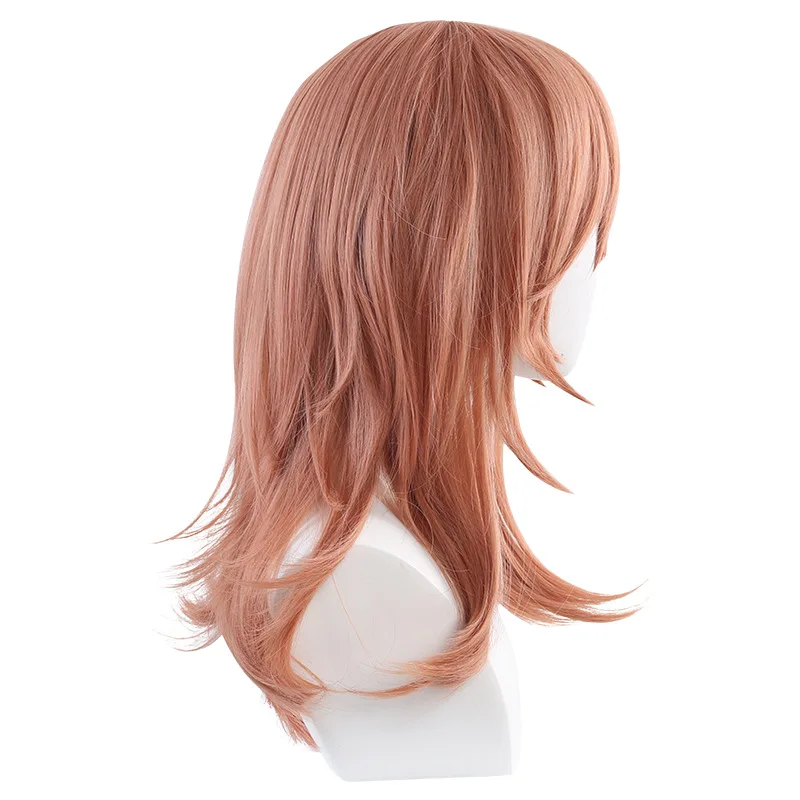 Chainsaw Man Angel Devil Cosplay Pruik Geen trimmen vereist Chainsaw Man Donkeroranje Lang golvend haar