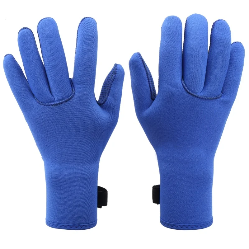 

Hisea 3MM Diving Glove Antiskid Handguard Snorkeling Antiscratch Sport Equipment Blue(M )
