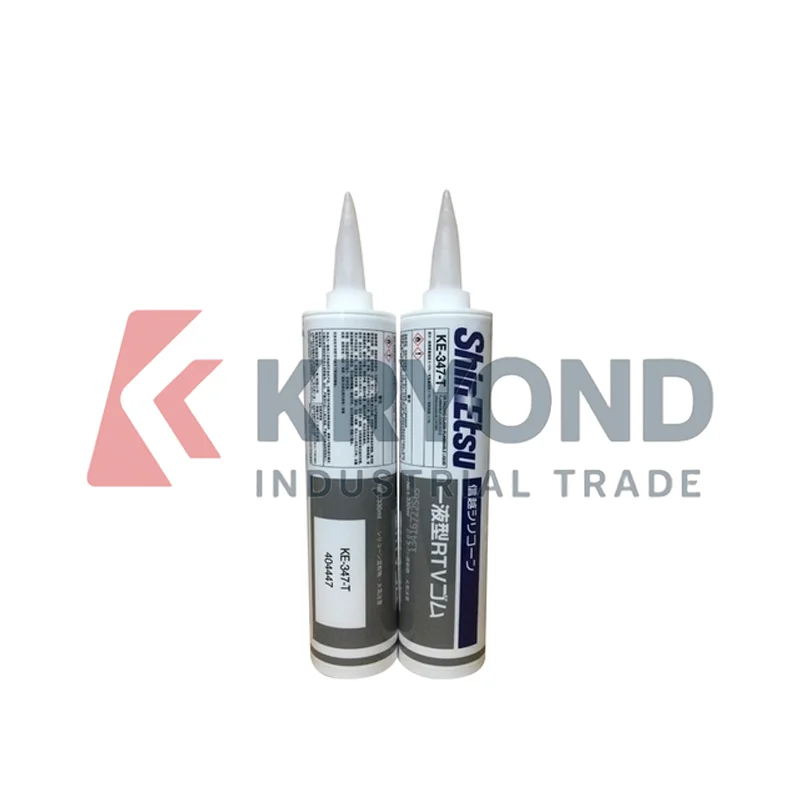 ShinEtsu KE347T KE347W KE347B Silicone Sealant for Electronic Equipment Sealing Industrial Assembly and Component Protection