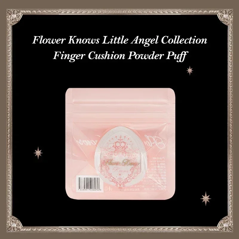 Bloem Kent Mini Vinger Poeder Puff Make-Up Poeder Puff Losse Super Zachte Vingerkussen Poederdaas