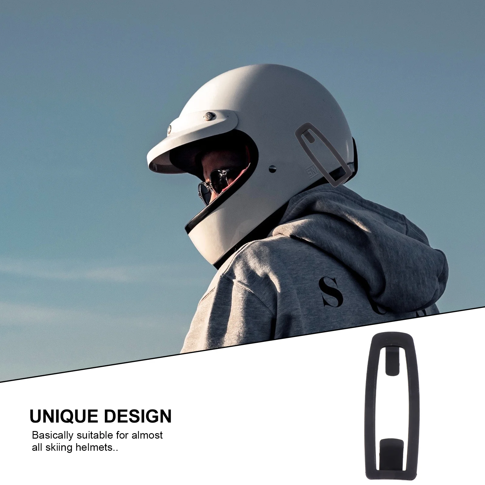 

1Pcs Snow Glasses Belt Buckle Universal Goggles Clip Durable Elastic Ski Cycling Accessory Snow Glasses Belt Buckle