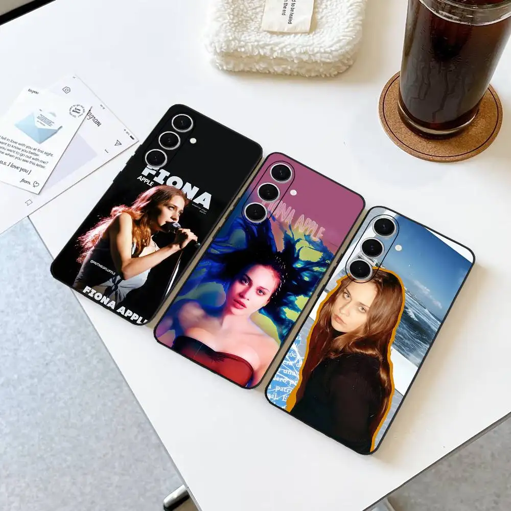 F-Fiona A-Apple Singer Phone Case For Samsung S 24 fe 25 Ultra plus 20 lite 21 30 22 23 24 22 Ultra 5G Fundas