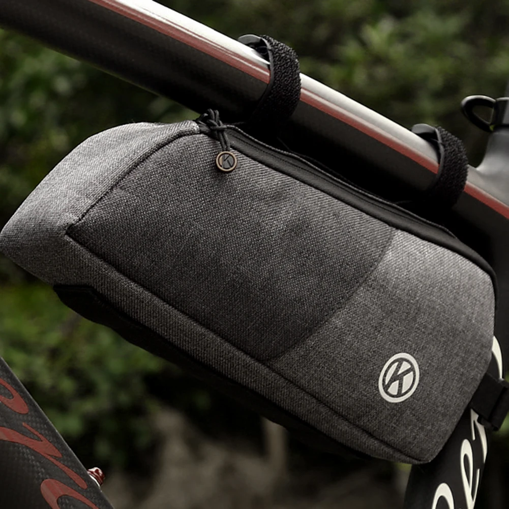 Bicycle Frame Front Top Tube Bag Large Capacity Waterproof MTB Road Bike Pouch