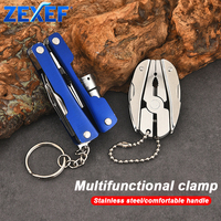 ZEXEF Outdoor Multitool Camping Portable Stainless Steel Folding Multifunction Tools Emergency survival Knife Pliers