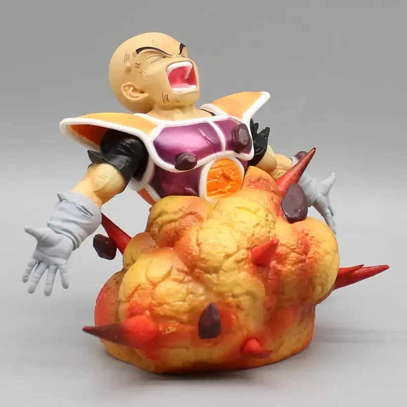 11.5cm Dragon Ball Kuririn Explosion Bust Anime Action Figure Model Statue Collection Desktop Decoration Ornament Toys Boy Gift