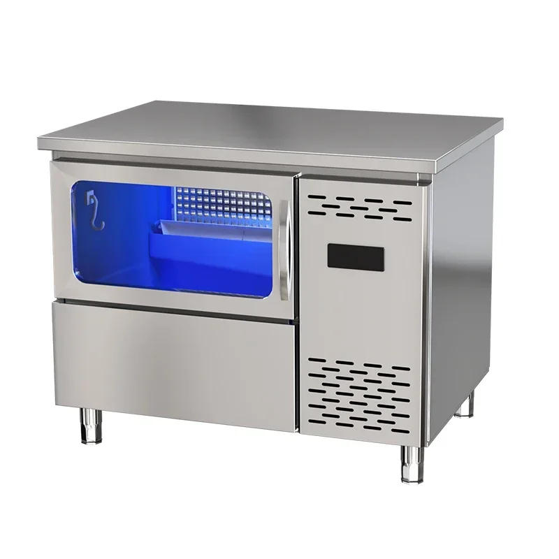 ice maker machines Commercial Restaurant 200Kg/24H Ice Cube machines All-in-one Desktop ICE MAKER