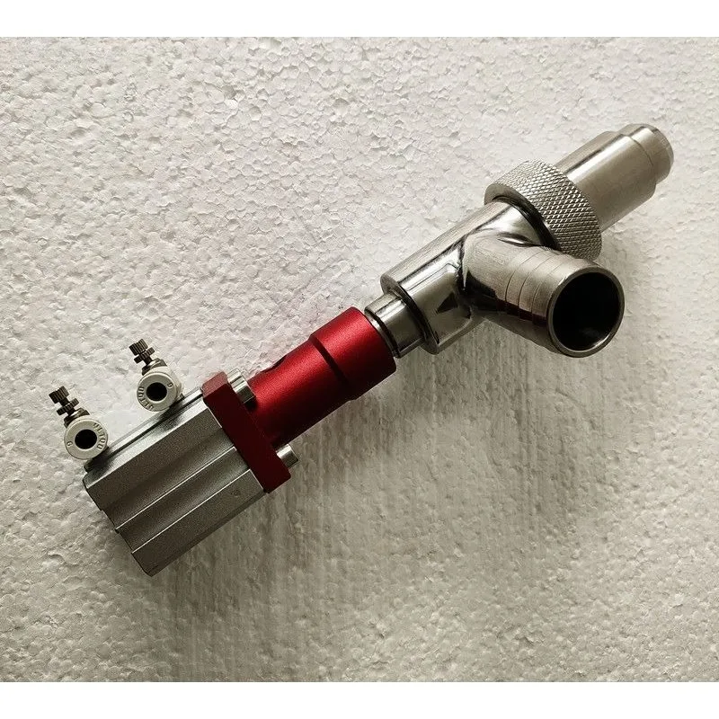 Discharge nozzle, filling nozzle, machine accessories anti-drip, stainless steel bottom seal