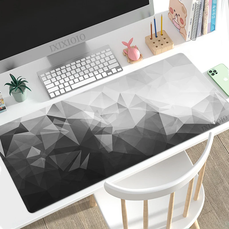 Geometric Mouse Pad Gamer XL New Custom Home Large Mousepad XXL Playmat Office Carpet Non-Slip Computer Table Mat Mice Pad