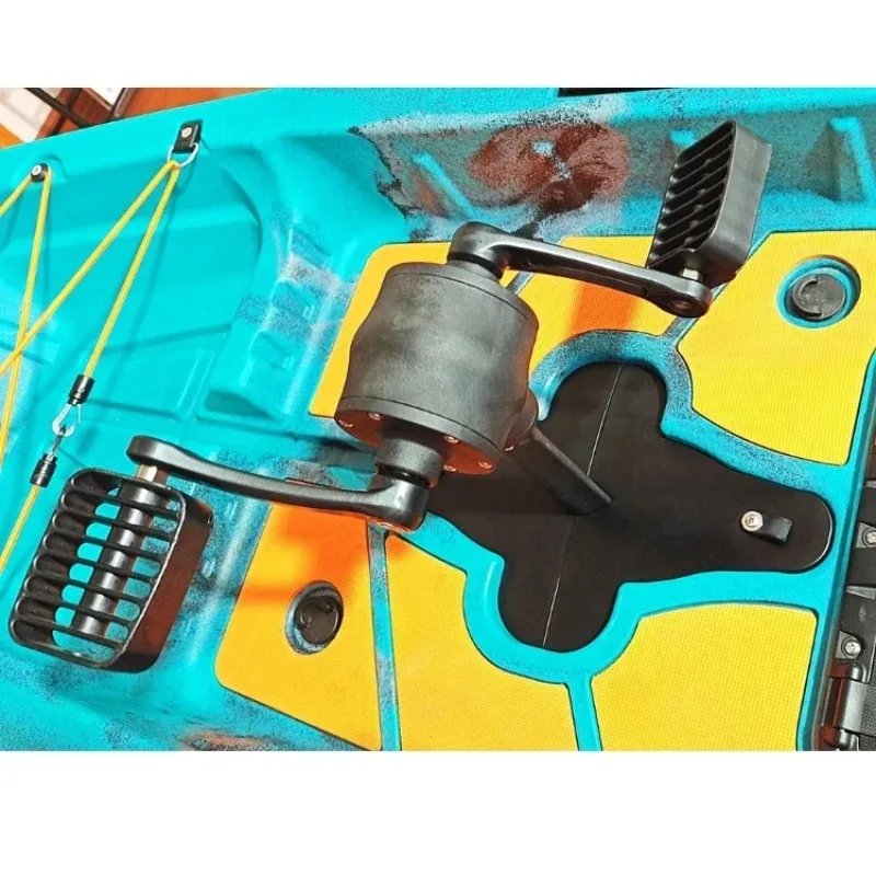 Plastic Kayak Foot Pedal Propeller System Move Forward and Backward Replacement of Fin Drive Marine Canoe Accessories Durable