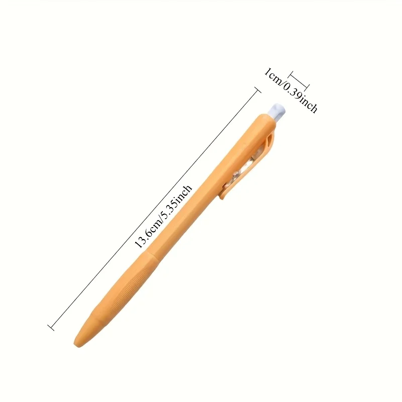 5pcs Ballpoint Pens with a 0.7Mm Blue Ink Refill, Ideal for Everyday Office Tasks And Studying, Perfect for Precise Writing