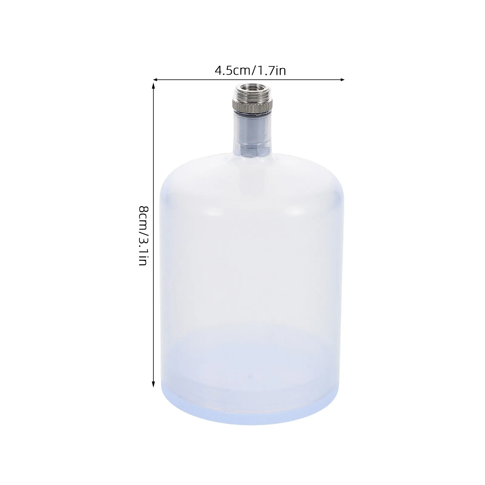 75 Ml Airbrush Paint Dispenser Bottle Replaceable Pigment Cup Sturdy Material Smooth Operation for Precision Artwork Spray