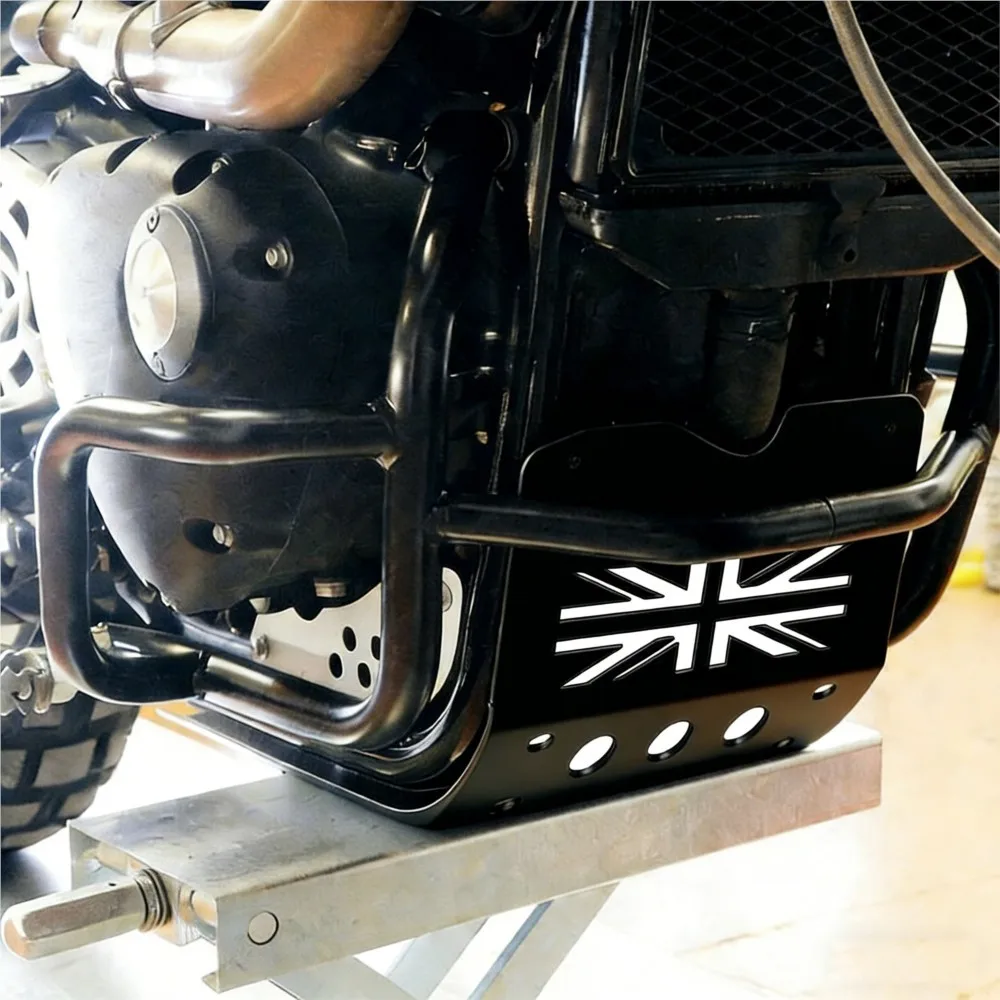 

For Thruxton R 1200 Engine Guard Baffle Housing Protection Street Twin Bonneville T100 Bobber Speedmaster Scrambler 1200 XC XE