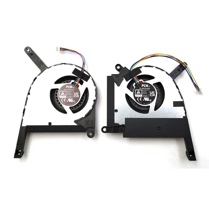 New For Asus TUF Gaming FA507RC FA507RE FX507ZC FX507ZE TUF707RC FA707RC FA707RE FX707ZC FX707ZE TUF707RE CPU & GPU Cooling Fan