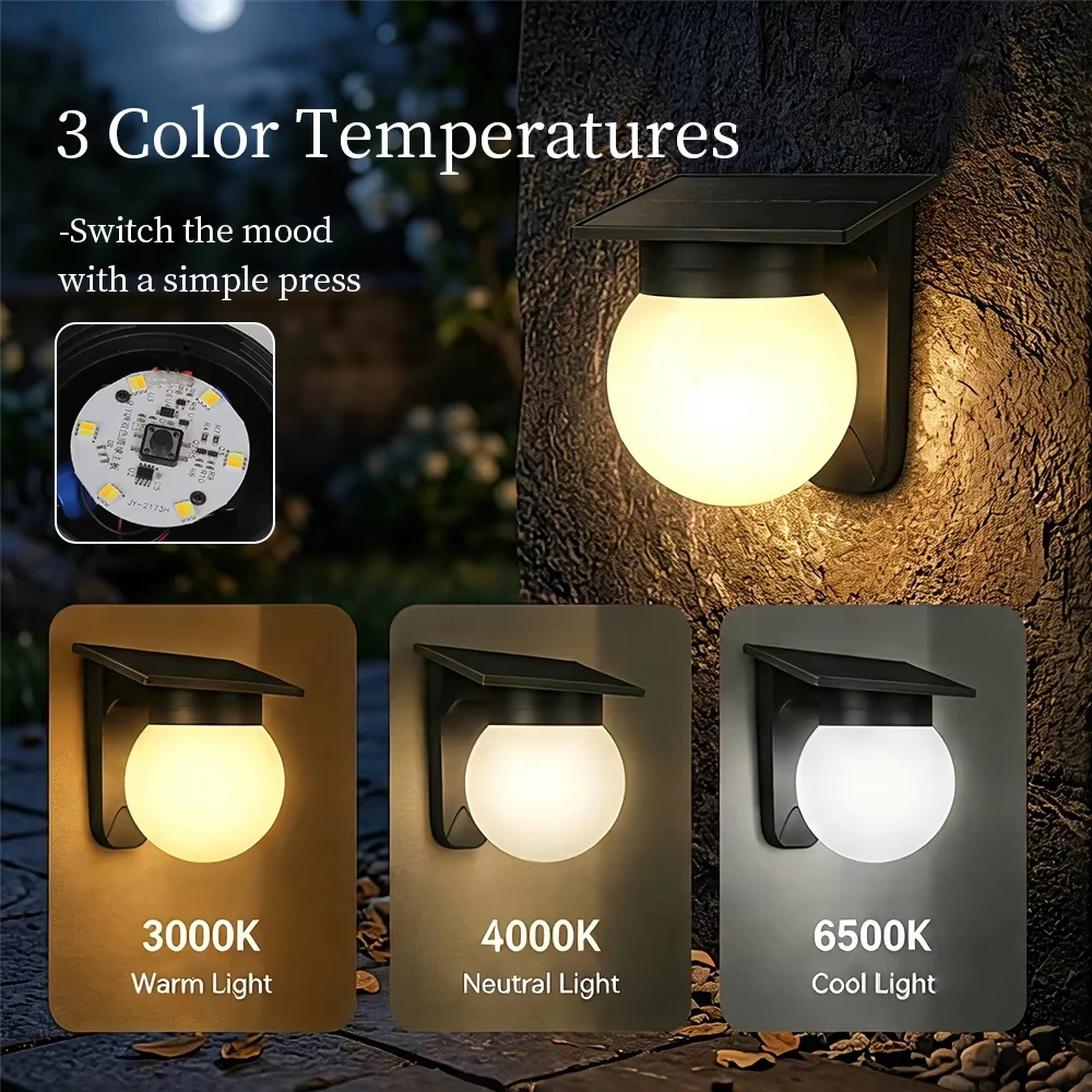 โคมไฟติดผนัง LED พลังงานแสงอาท - Home Security Yard Sensors บทวิจารณ์และราคา