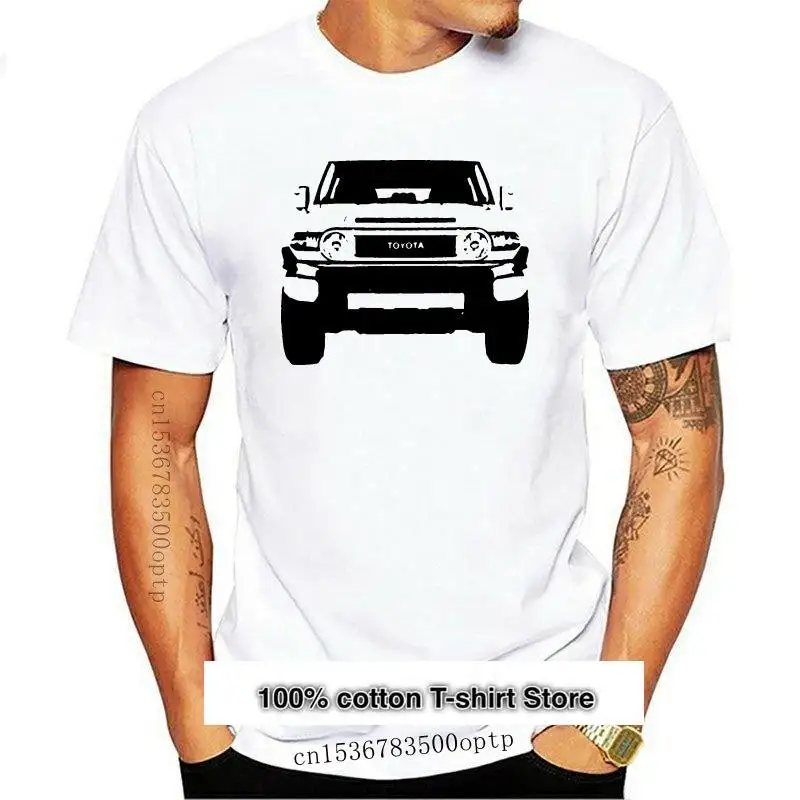 Camiseta de FJ Land Cruiser grill para hombre, camisa ligera, a la moda, interesante, clásica, 2010, Nueva en 2024