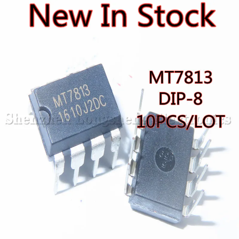 10PCS/LOT MT7813D MT7813 DIP-8 LED constant current power driver IC chip New In Stock Original Quality 100%