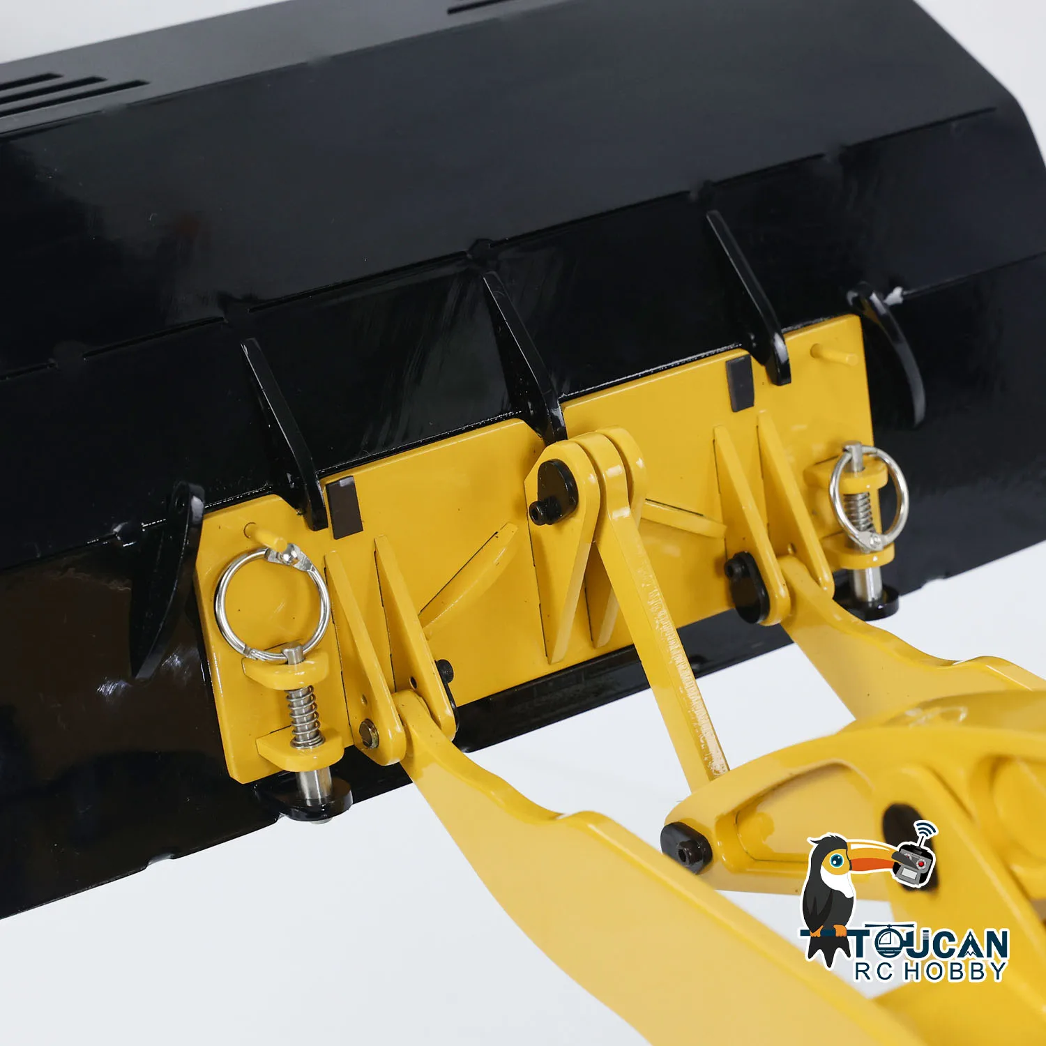 

Upgraded 1/14 XDRC WA470 RC Hydraulic Loader Metal TOUCAN Radio Control Construction Vehicle Smoking Sounds Lights Toys THZH1781