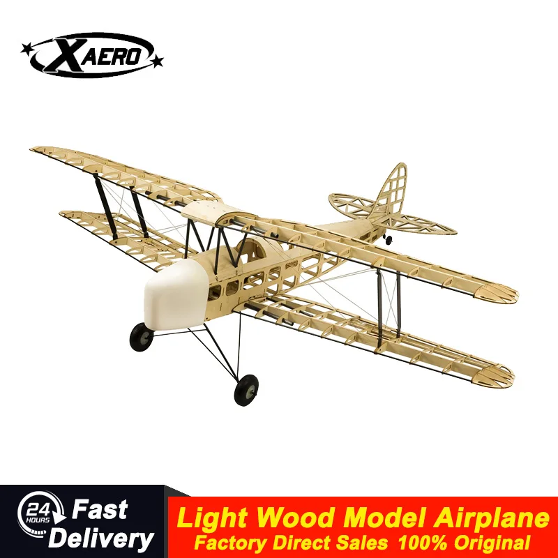 

XAERO 1,4 м масштаб тигра и мотылька, комплект радиоуправляемого самолета V2, оптимизированный биплан из бальзового дерева, реалистичная винтажная модель самолета
