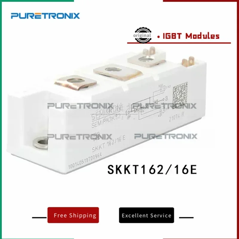 SKKT162/12E SKKT162/14E SKKT162/16E SKKT162/18E Thyristor Diode Modules