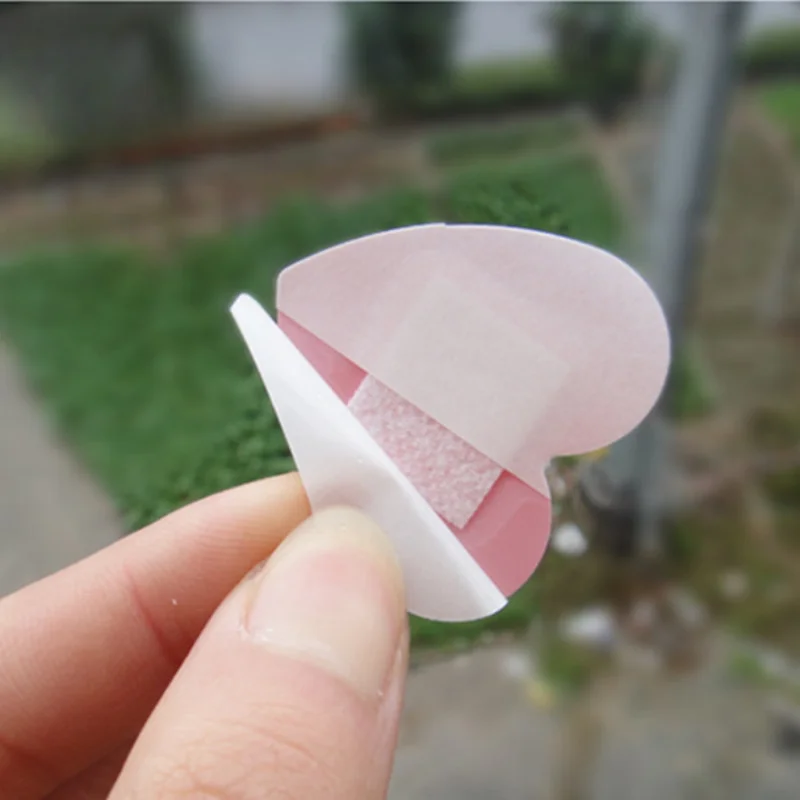 10pcs/set Heart Shape Red Band Aid Plaster for First Aid Skin Patch Women Girls Adhesive Bandages Woundplast