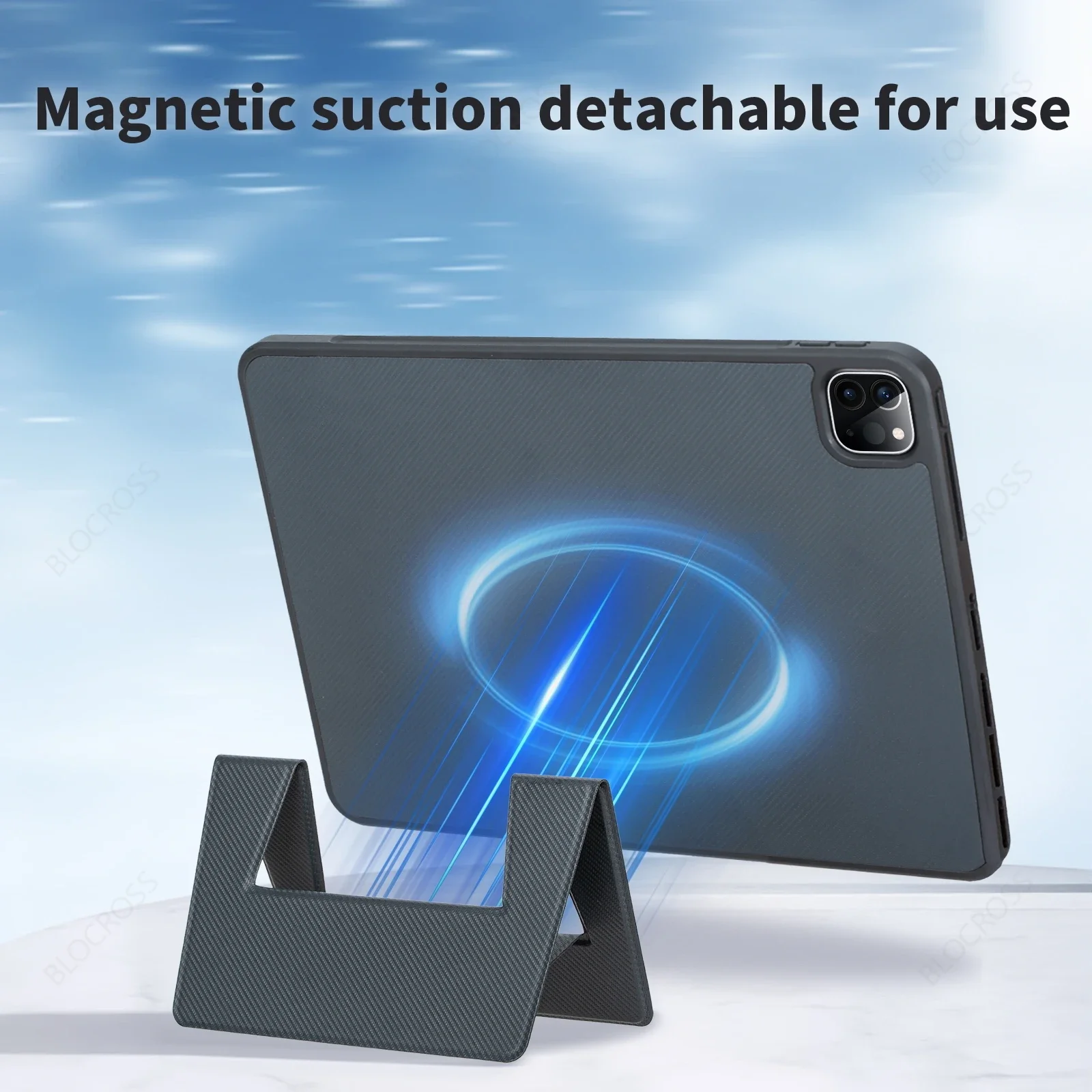 Pop 2025 New Magnetic Back Case For IPad A16 11th/10th Gen Air11 M3 Air 6 5 4 10.9 
