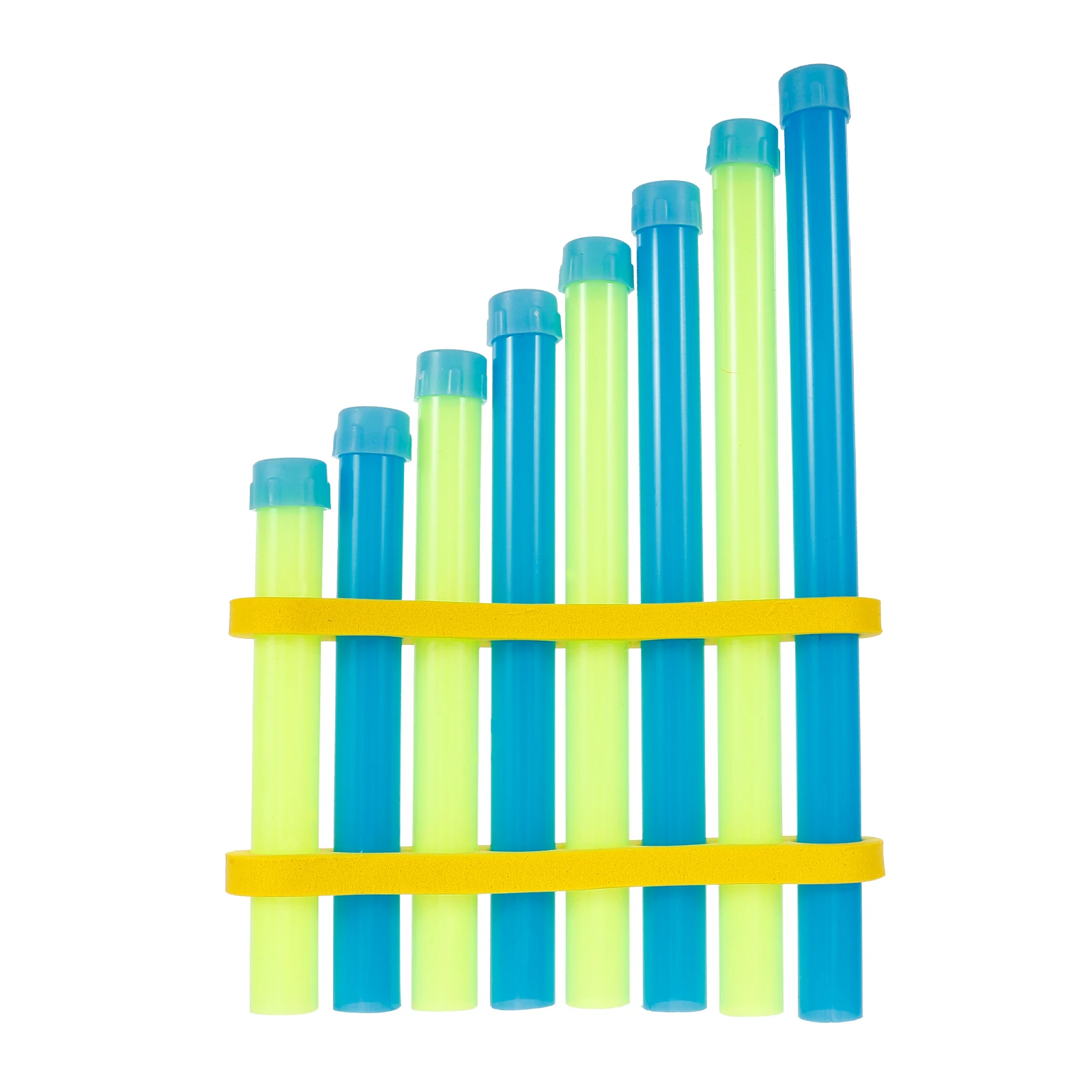 

DIY Pan 8 Tubes Kids Pan Flute Plastic Mini Musical Toy Kids Instrument Homemade Educational Project Small Flute