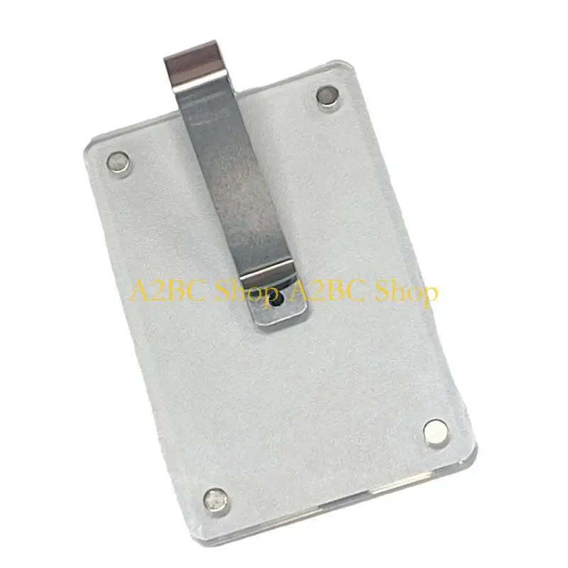 

A2BC Car Sunvisor Clip Acrylic Photo Holder for Easy Installation and Quick Photo Change Displaying Family Memories