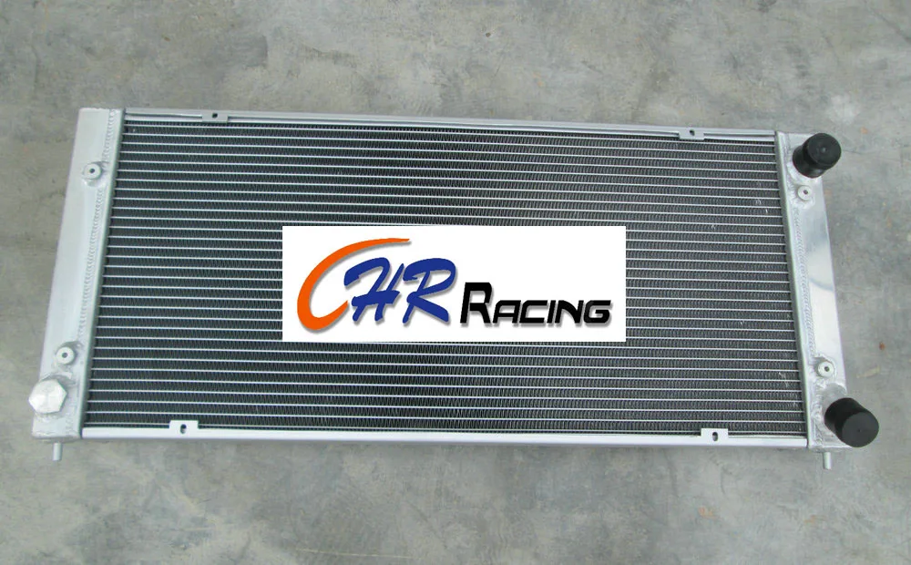 Aluminum Radiator for 1984-1992 VW GOLF GTI JETTA MK2 A2 1.6D/1.8/2.0 GAS NA 8V/16V W/AC TYPE Turbo 1985 1986 1987 1988 1989