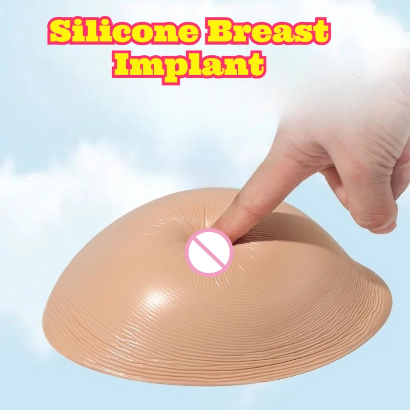 

Silicone Breast Forms Breathable Natural Look Women Swim Daily Wear Lightweight Comfortable Shaped Soft Symmetry Body Recovery