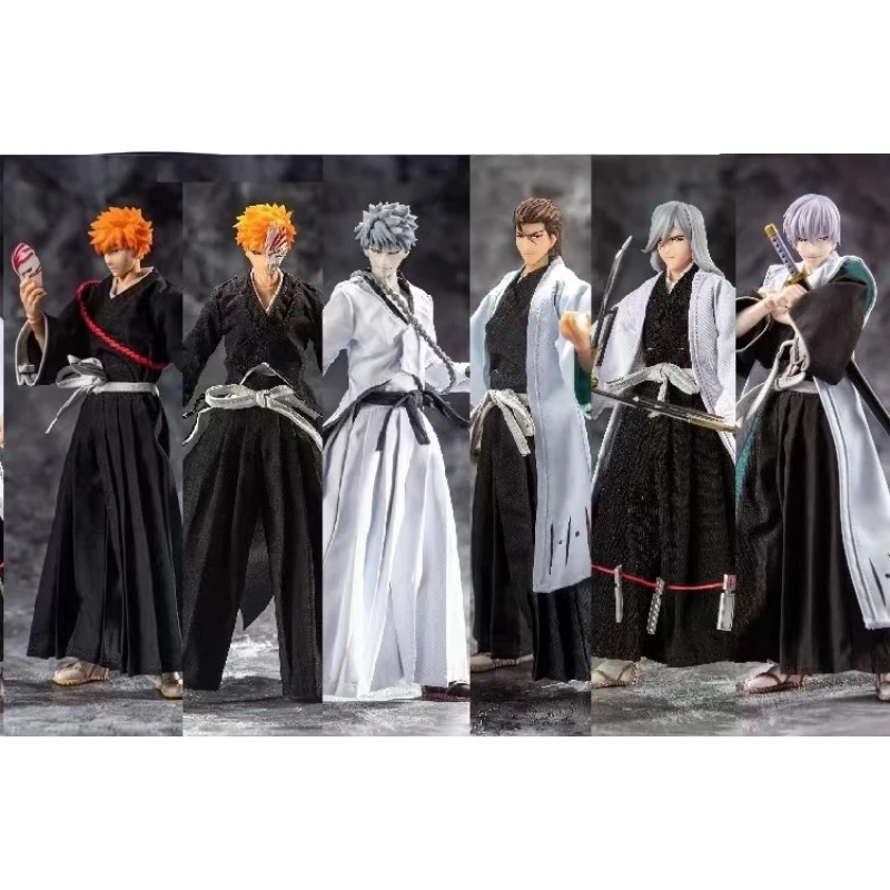 

Модель GT отбеливатель Kurosaki Ichigo Aizen Sousuke Ukitake Jushiro Ichimaru Gin 18 см/7 дюймов 1/10 SHF аниме экшн-Фигурки игрушки подарки