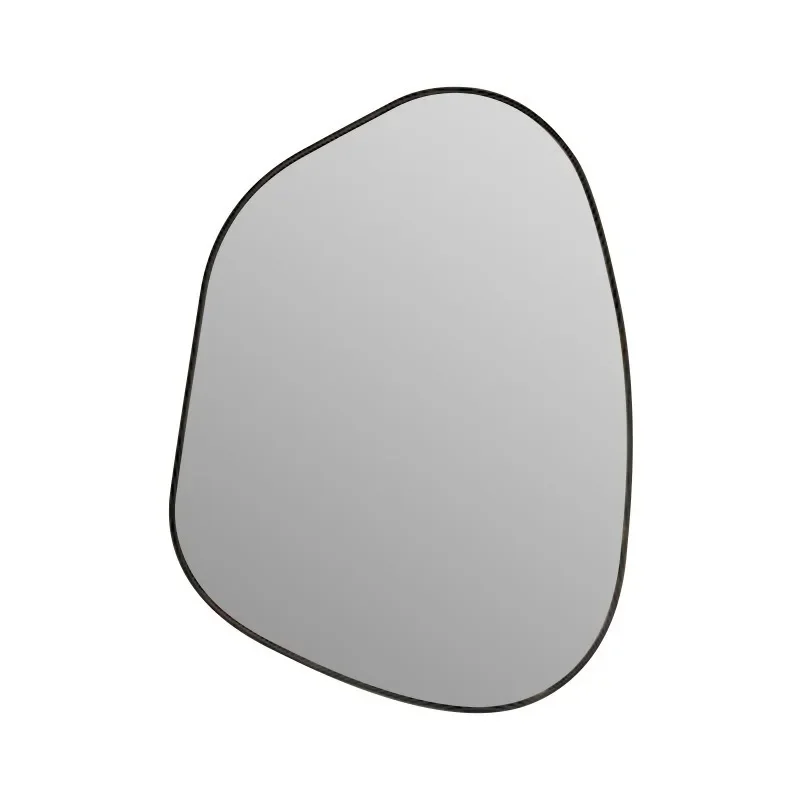 Simple irregular wall-mounted mirror special-shaped decorative mirror creative wall-mounted cosmetic mirror bathroom
