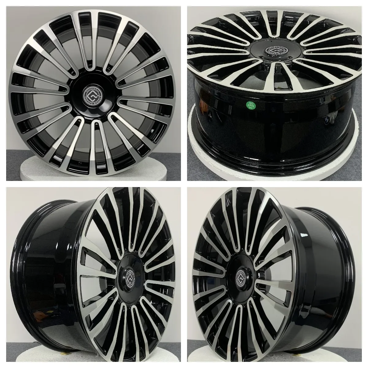 6061 Custom Lightweight Forged Alloy Wheel Rim 5x112 5x120 Polished Finish 100mm PCD 50mm ET 98mm PCD