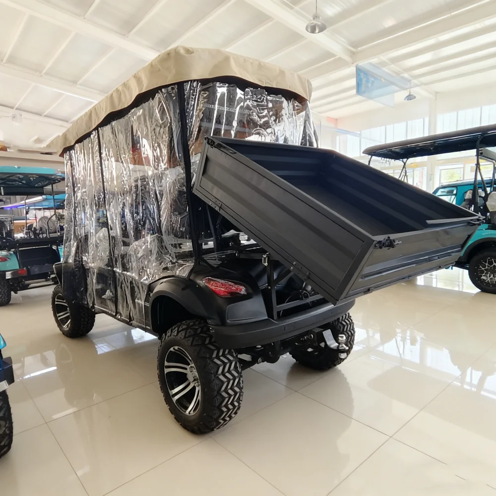 Hot Selling 60v72v 4000w Electric golf cart offroad driving hunting club Lifted  golf cart 2,4,6seats  Lithium Battery Golf cart