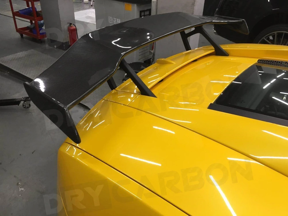 

Carbon Fiber Material Rear Trunk Lip Spoiler Case for Lamborghini Gallardo LP550 LP560 LP570 Spoiler Bumper