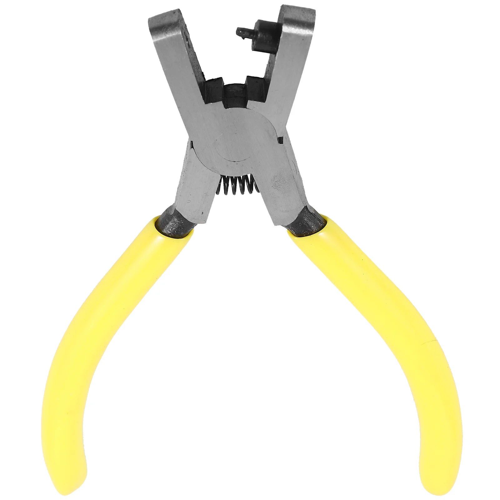 Single Hole Punch Metal Heavy Duty Hole Puncher Tool Precise Positioning for Paper Strap Sheet Craft Use