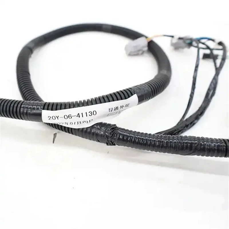 20Y-06-41130 Excavator Engine Wiring Harness For KOMATSU PC130-8 PC200-8 PC270-8 Excavator Wiring Harness