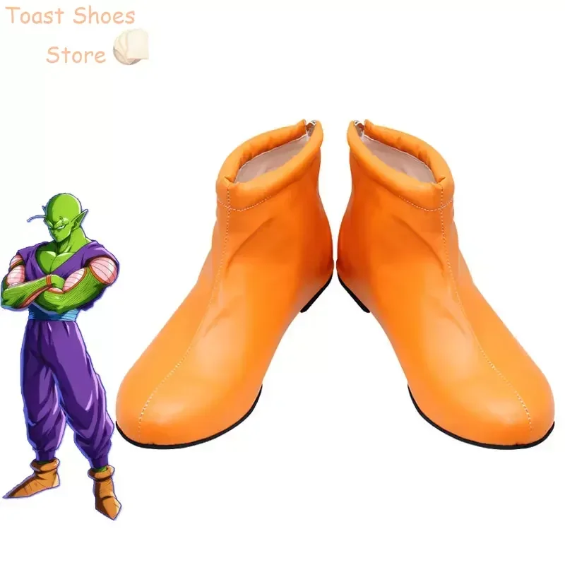 

Piccolo Cosplay Shoes Halloween Carnival Boots PU Leather Shoes Cosplay Props Costume Prop