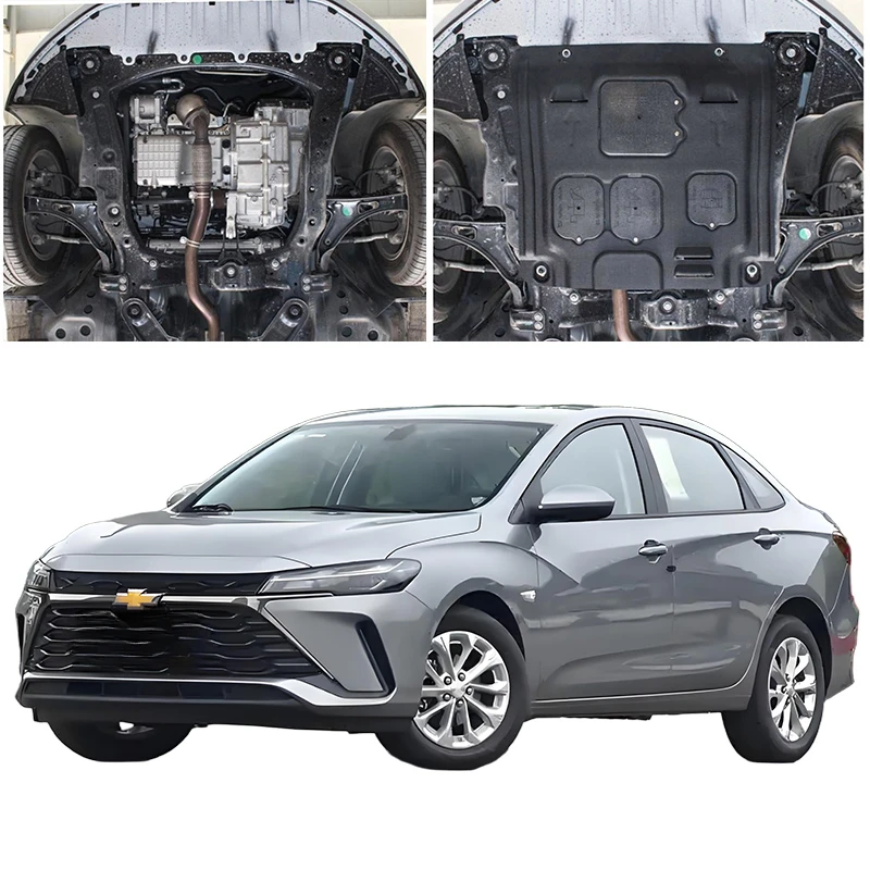 

Car Accessories Black Under Engine Guard Mudguard Board Splash Shield Mud Fender Plate Panel For Chevrolet MONZA 2019-2024