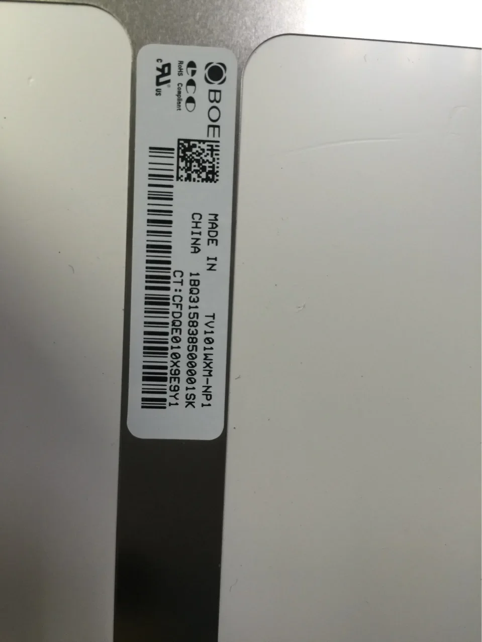 Original 10.1inch LCD Screen TV101WXM-NP1EDP for Tablet Pc